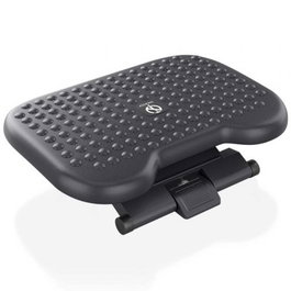 AISENS - REPOSAPIES INCLINABLE Y ALTURA AJUSTABLE, NEGRO